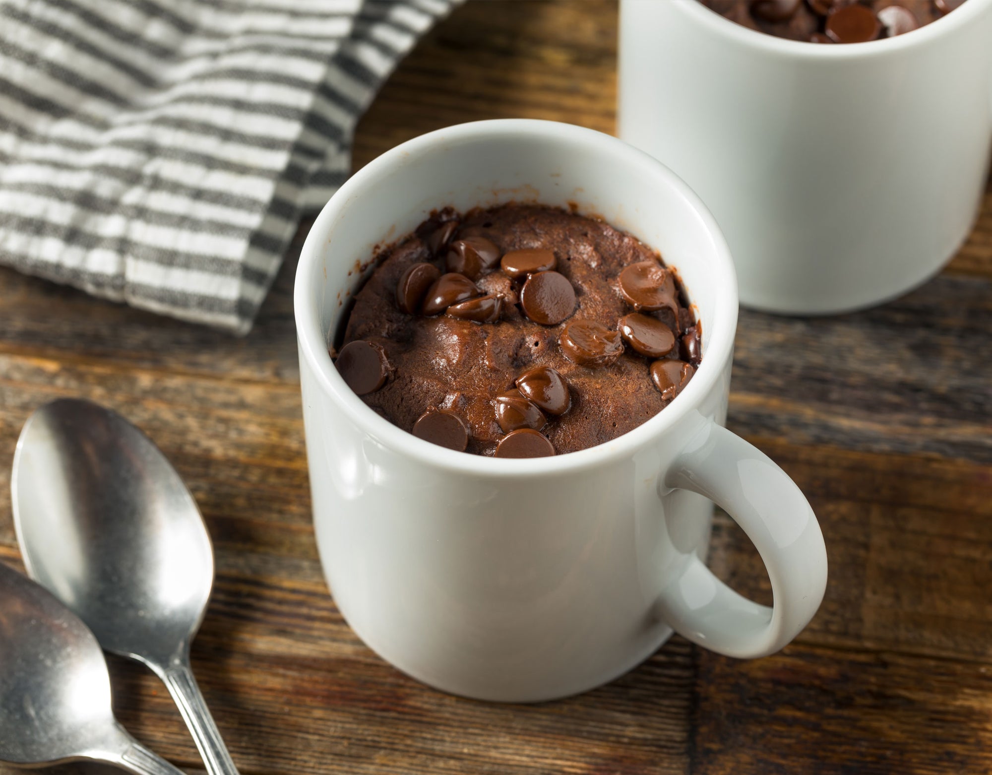 Brownie in a mug