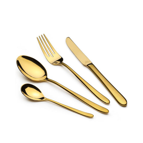 Arshia Premium Gold 48 Piece Cutlery Set TM1401GS