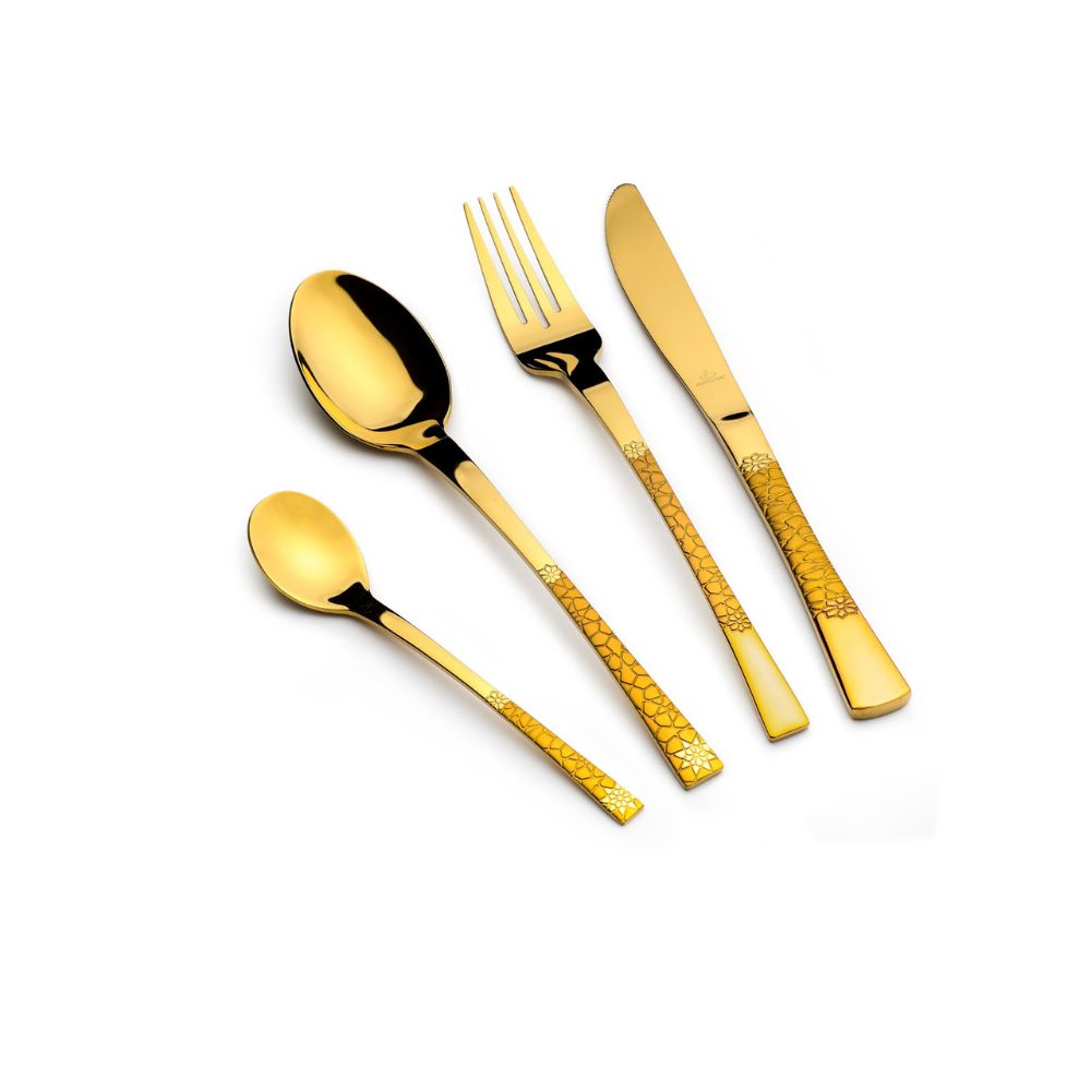Arshia Gold 48 Piece Cutlery Set TM478GGS