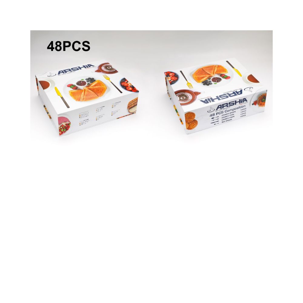 Arshia Gold 48 Piece Cutlery Set TM478GGS