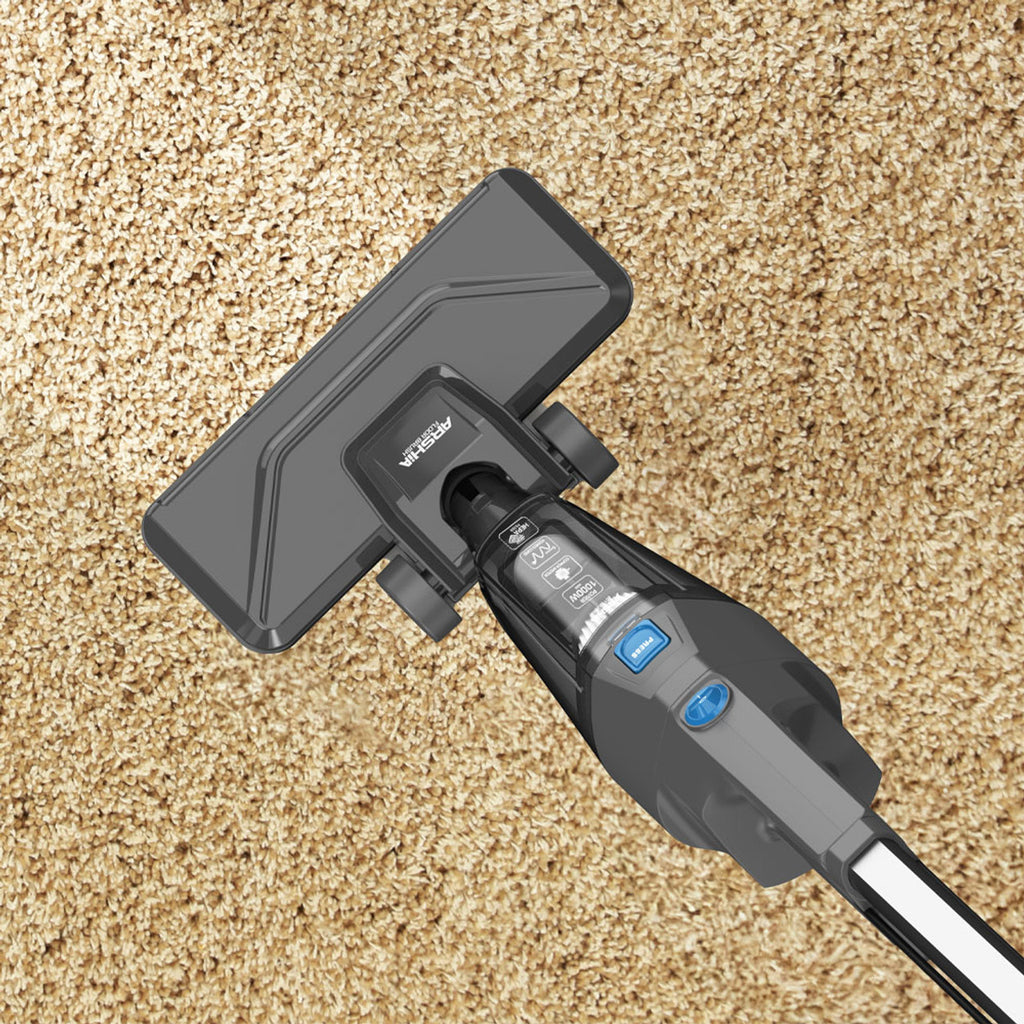 Arshia 4-in-1 Vacuum Cleaner with Mop – 1000W Power, HEPA Filter, Lightweight Design (Black & Blue)