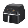 Arshia 9L Digital Air Fryer – Extra Large Capacity, 3D Airflow, WideMax Base, 1900W Power