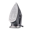 Arshia Steam Iron – 2830W Black & Silver, Auto Shut-Off, Anti-Drip, Dual Soleplate