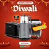 Arshia Sandwich Maker + Arshia Tea Maker + Flugel Two-Slice Toaster Bundle