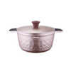 Arshia 16-Piece Pink Diamond Cookware Set – Premium Die-Cast Aluminium with Teflon Select Non-Stick | Stylish, Durable & Heat-Efficient