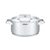 Arshia 8-Piece Stainless Steel Cookware Set – 3-Layer Base, Heat-Resistant Handles, Induction Compatible