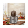 Arshia Electric Chopper 3L (Black) – 600W Food Chopper with Two Bowls, Titanium Blades & Safety Switch