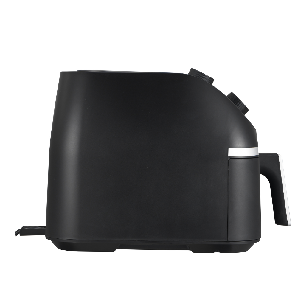 Arshia 9L Mechanical Air Fryer – 1900W Large Capacity Oil-Free Fryer with 3D Airflow, Dual Knob Control, Non-Stick Basket & Safety Features