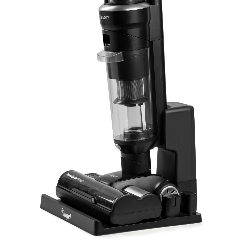 Flügel 3 in 1 Cordless Cyclone Vacuum Cleaner |  HEPA filters | Capture 99.97% of particles | Capacity 0.7L, 0.3L, and 0.2L. |  100.8Wh , Battery pack 90 minutes
