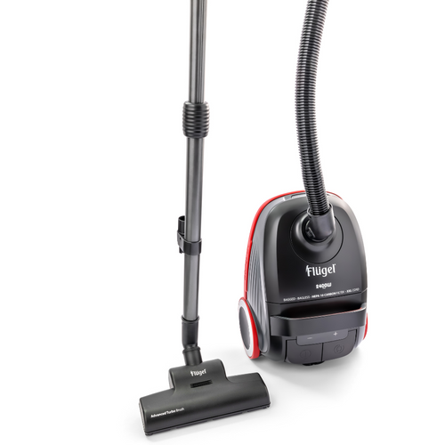 Flügel 2-in-1 Vacuum Cleaner – 2400W High Suction Power with HEPA Filter, For Carpets & Hard Floors