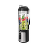 Flügel Portable Blender 600ML – Rechargeable USB-C, Ice Crusher, 6 Blades, Leak-Proof, BPA-Free, 16500 RPM Motor – Black