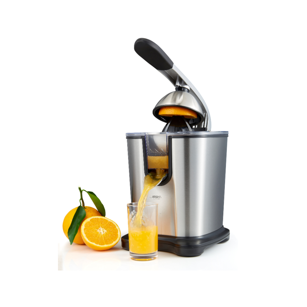 Arshia Citrus Juicer  – 300W, Stainless Steel Cone, Anti-Drip, Compact Design