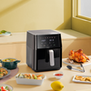 Arshia Cyclone Air Fryer 7.5L with Visible Window – Oil-Free Rapid Air Cooking