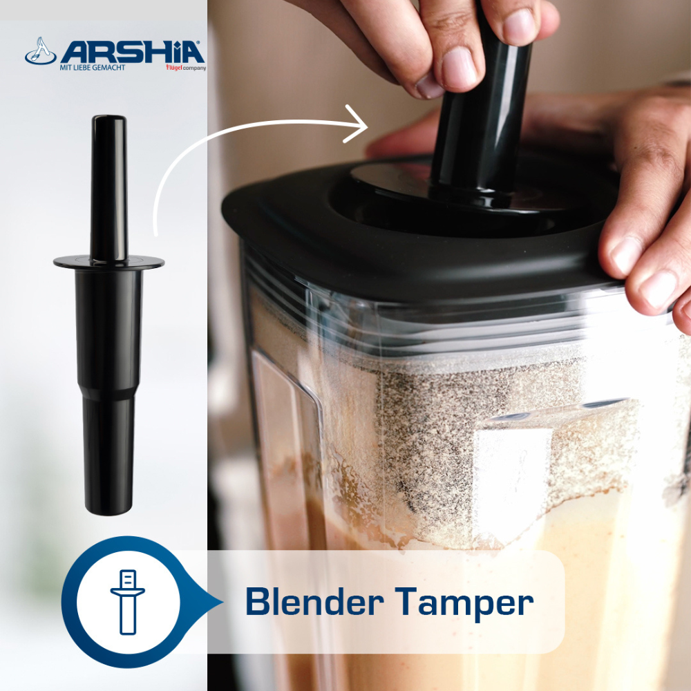 Arshia 2L Professional Blender – 2200W High-Power Motor, Multi-Function Programs, Quiet Operation, Food-Grade Jar, Anti-Slip Base
