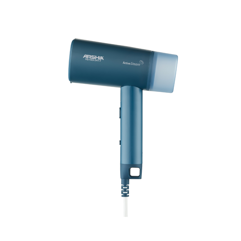 Arshia Foldable Handheld Garment Steamer 1330W – Compact Travel-Friendly Steamer with 100ml Tank & Quick 35s Heat-Up