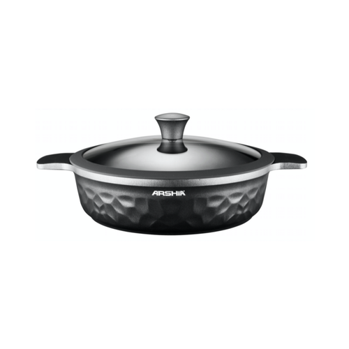Arshia Fry Pan with Double Handle Lid 32cm
