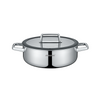 Arshia Triply Stainless Steel Double Handle Frypan with Lid 30cm – Non-Stick, Oven & Dishwasher Safe | Premium Cookware