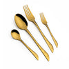 Arshia 48-piece Gold Cutlery Set with Stand