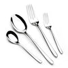 Arshia 48-piece Silver Cutlery Set with Stand