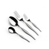 Arshia 48-piece Silver Cutlery Set with Stand