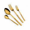 Arshia 48-piece Gold Cutlery Set with Stand