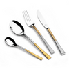 Arshia 95-Piece Gold & Silver Cutlery Set TM762GS – Premium 18/10 Stainless Steel Dual-Tone Flatware | Elegant Luxury Tableware
