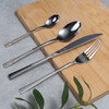 Arshia 95-Piece Silver Cutlery Set TM762S – Premium 18/10 Stainless Steel Flatware | Elegant Luxury Tableware