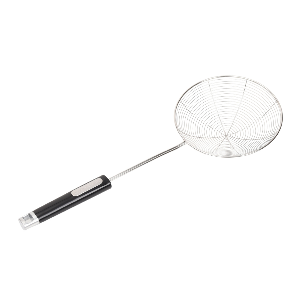 Arshia Stainless Steel Skimmer – Heat Resistant Handle, Lightweight, Durable Kitchen Tool