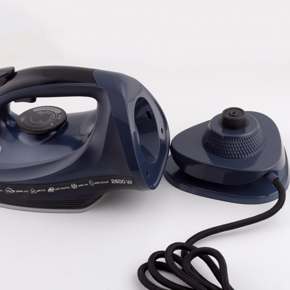 Flügel Cordless Steam Iron – 2600W High-Performance Wireless Iron with Anti-Drip, Anti-Calc & Strong Steam Burst Technology