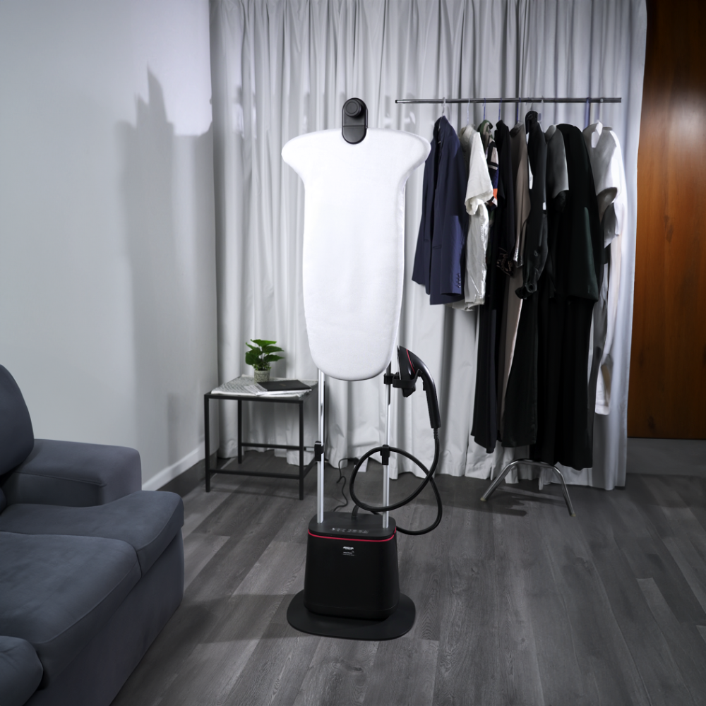 Arshia Garment Steamer GS118 – 2400W Professional High-Pressure Clothes Steamer with Stainless Steel Boiler & 7-Bar Steam Power