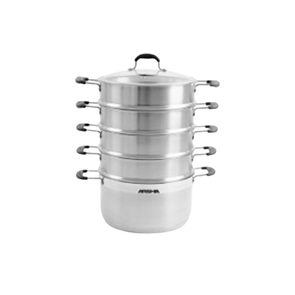 ARSHIA STAINLESS STEEL STEAMER POT 34CM