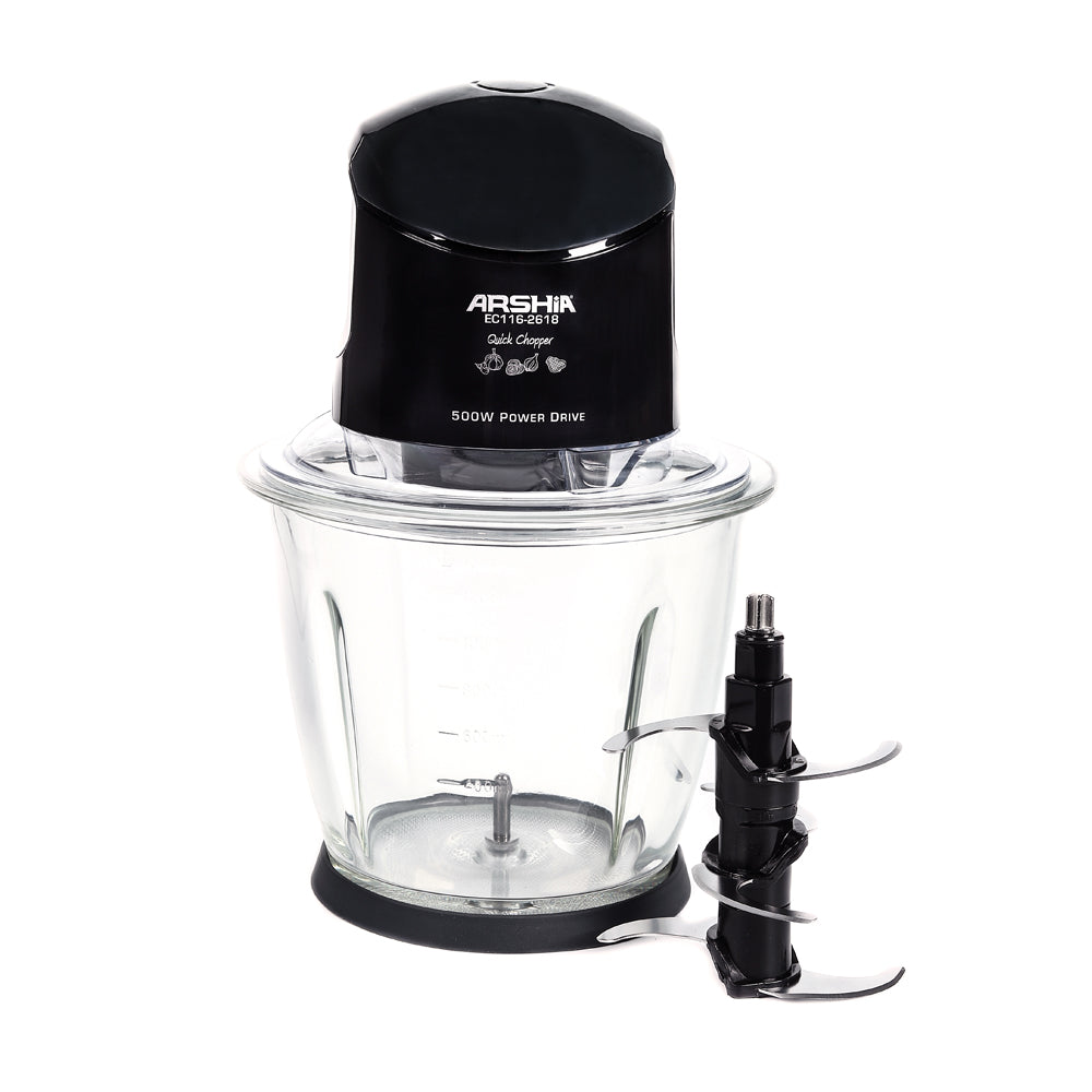 Arshia Electric Chopper 6-Blades Black BS