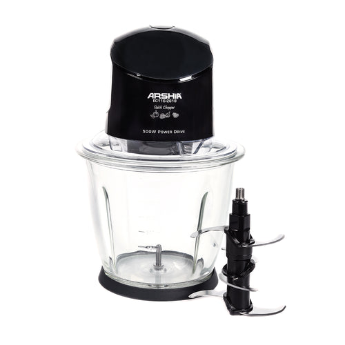 Arshia Electric Chopper 6-Blades Black BS