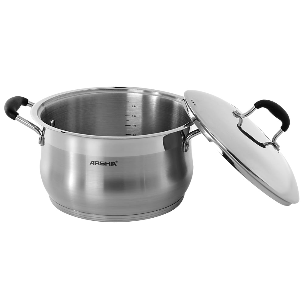 Arshia Stainless Steel Casserole 30cm