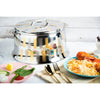 Arshia Food warmer Hotpot Belly Shaped Line Design