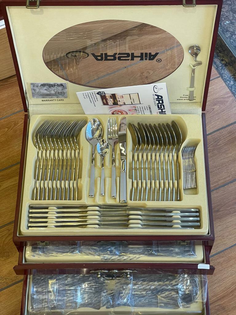 Arshia Cutlery Set 128pcs
