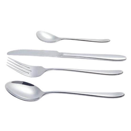 Arshia Silver Dinner Spoon and Fork Cutlery 12pc Set