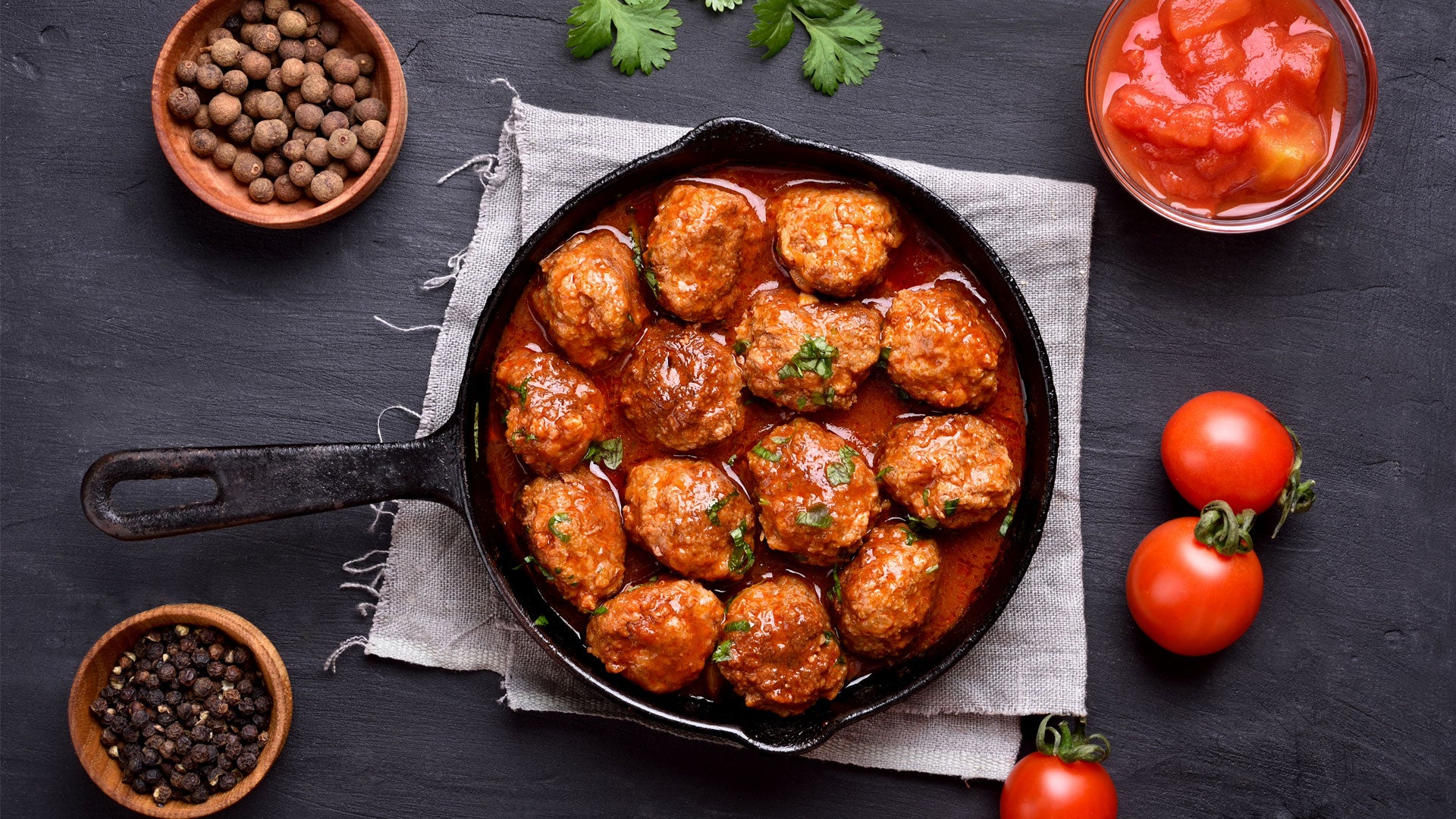 Meatballs in Tomato sauce