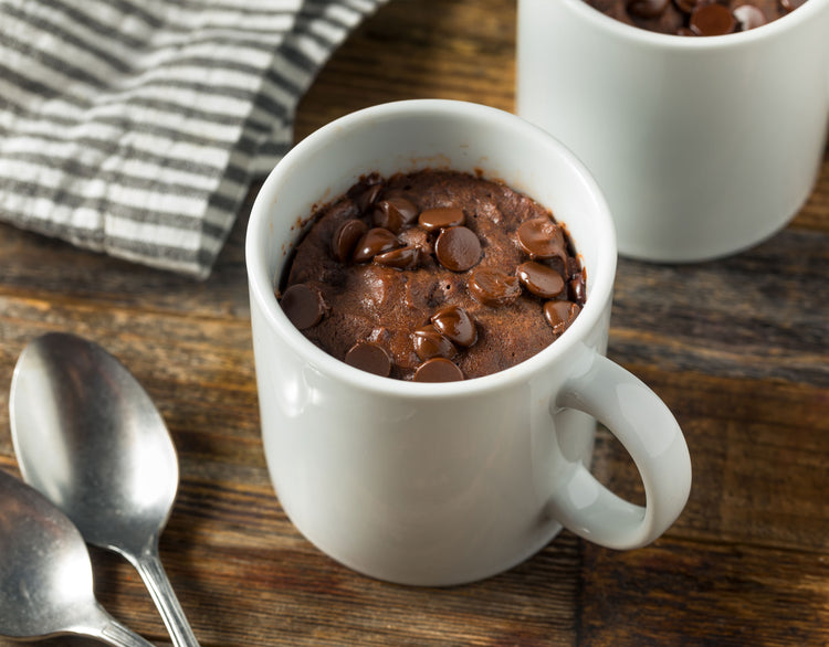 Brownie in a mug