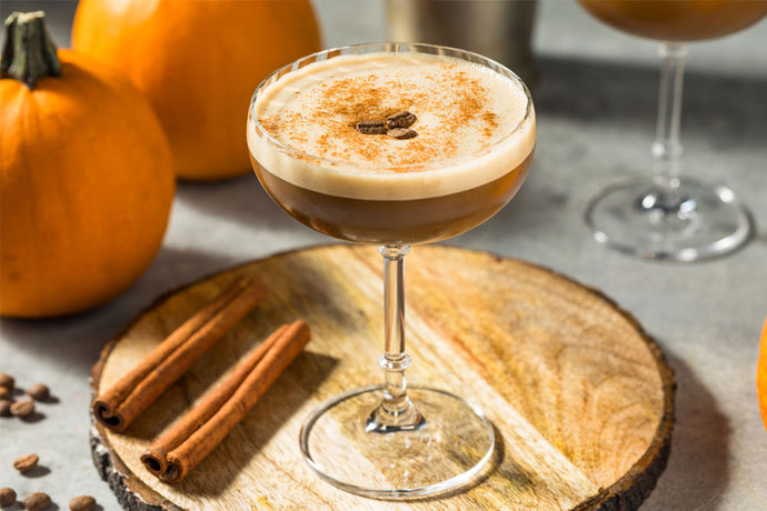 Pumpkin Spice Espresso Martini (Non-Alcoholic)