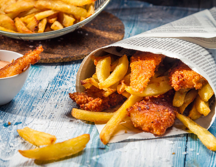 Air-Fryer Fish and Fries