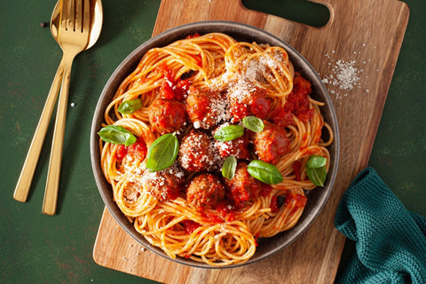 Spaghetti and Meatballs