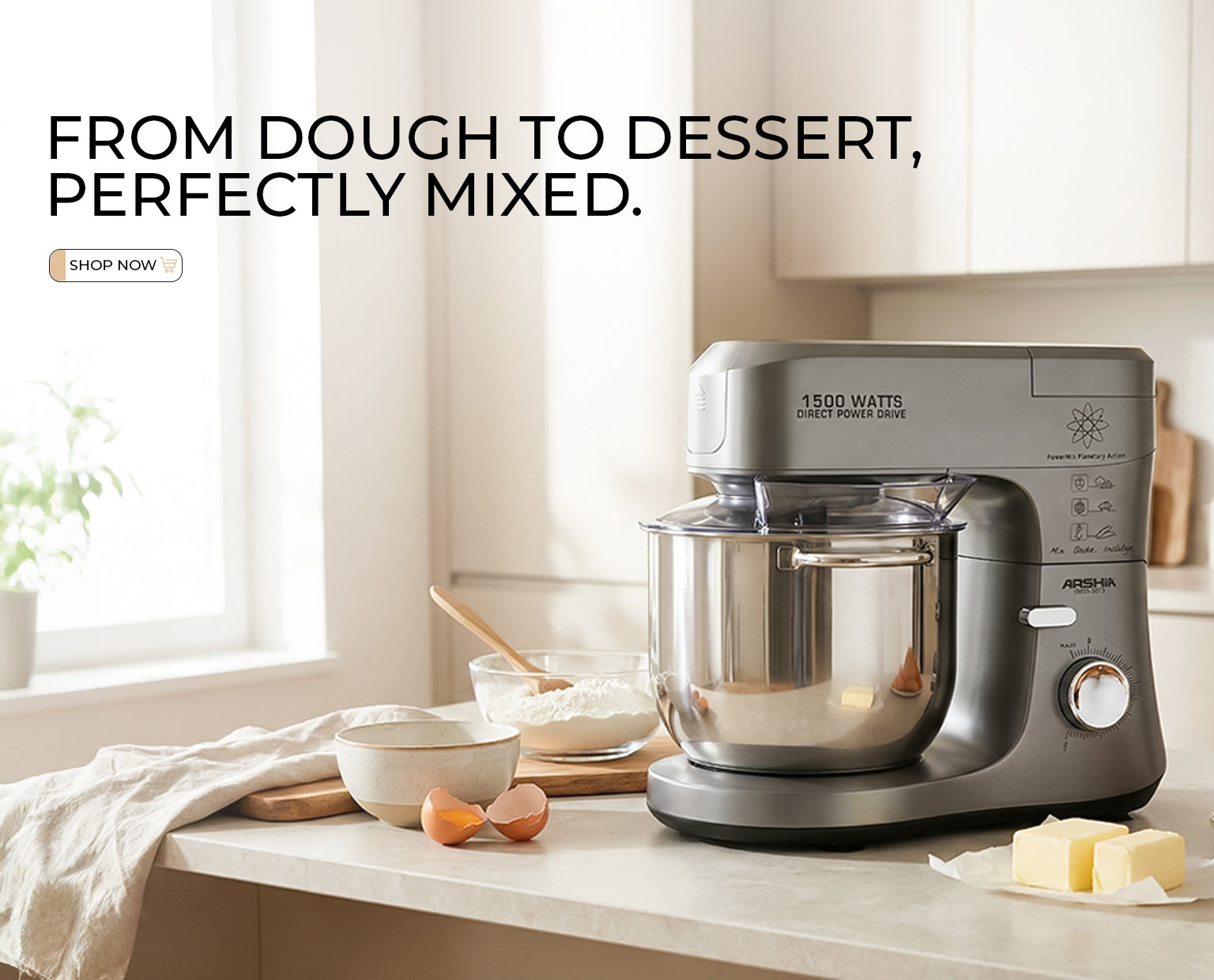 Mobile Banner STAND MIXERS