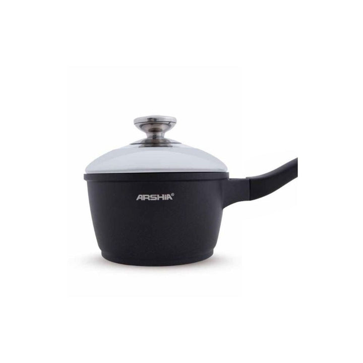 Arshia Premium Die-Cast Milk Pan with Lid – 18cm