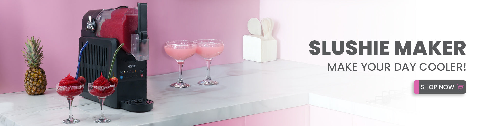 Desktop Banner SLUSHIE MAKER