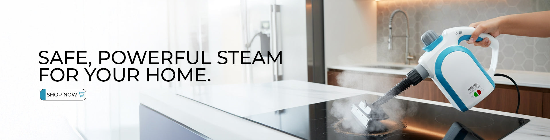 Desktop Banner Arshia Steam Cleaner