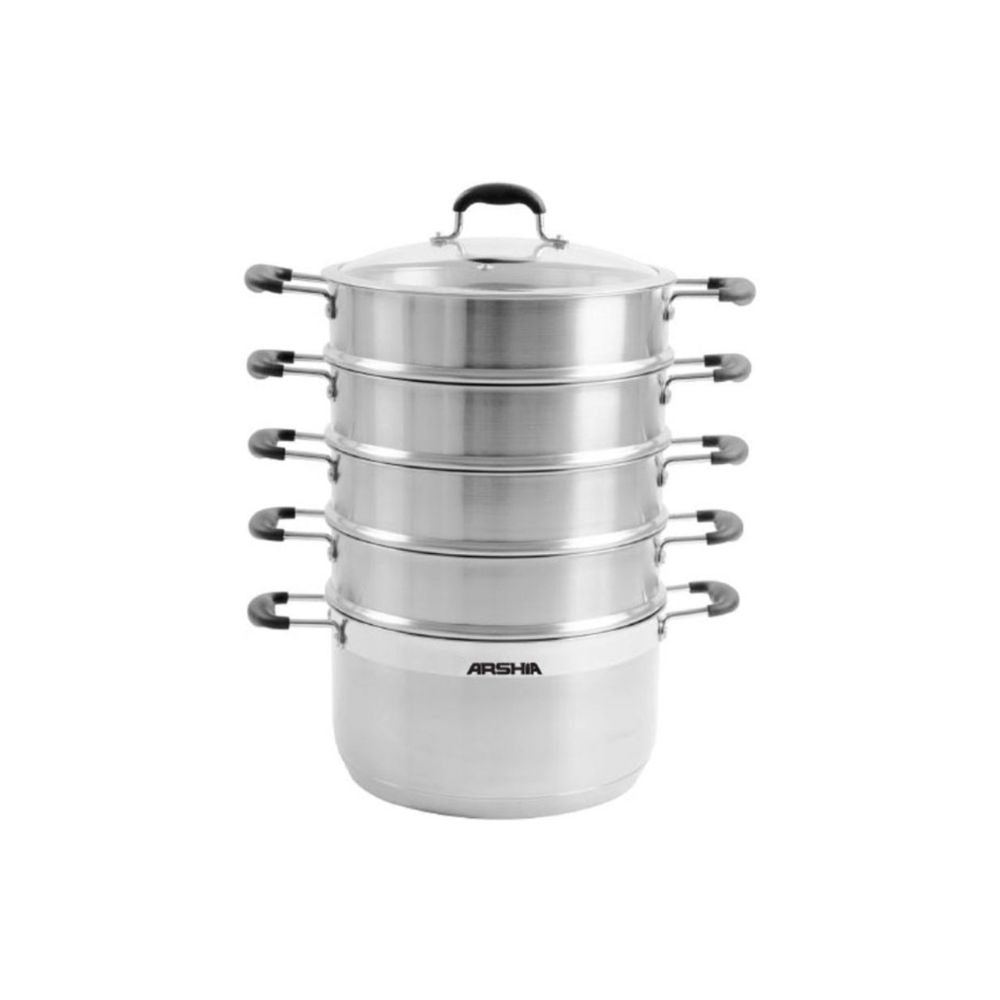 Arshia 32cm Premium Stainless Steel Steamer Pot