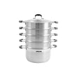 Arshia 32cm Premium Stainless Steel Steamer Pot