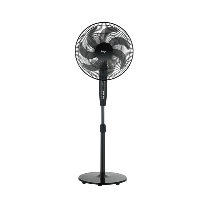 Flugel 7-Blade Stand Fan – Powerful Cooling with Adjustable Height & Silent Operation