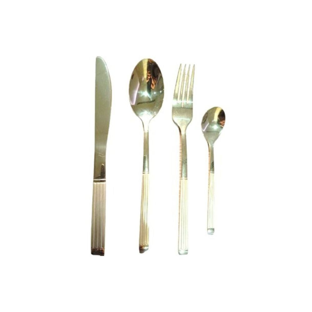 Arshia Stainless Steel Gold 48PCS Cutlery SET TM287GGS